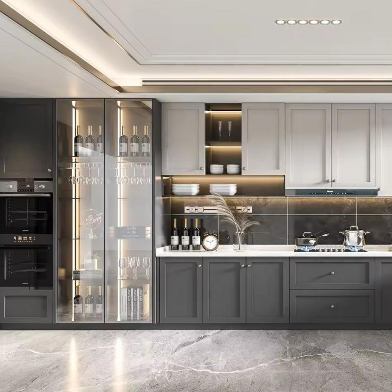 Grey Shaker Kitchen cabinet 